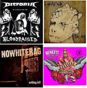LOT 4CD ITALIEN PUNK HC - NOWHITERAG+LUNAMATRONA+DYSPHORIE/BLOODRAISED+HC NSCV.4 - Bild 1 von 1