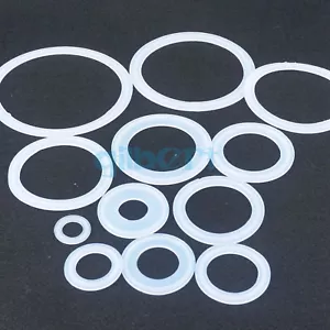 LOTTO 5 Fit 1,5"" -6"" Tri Morsetto Guarnizione Sanitaria Silicio Sigillatura Homebrew - Foto 1 di 77