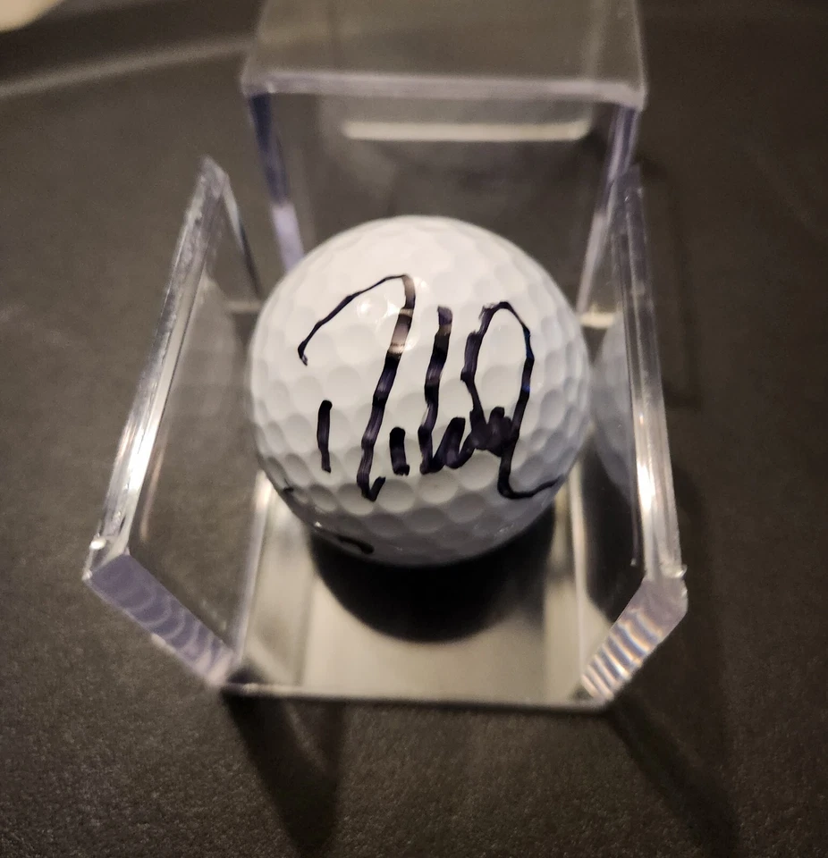 Pelota de golf Davis Love firmada con autógrafo PGA HOF Foto 1 de 1