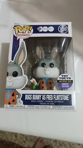 Funko Pop! Vinyl: Looney Tunes - Bugs Bunny as Fred Flintstone - San Diego Comic - Picture 1 of 1