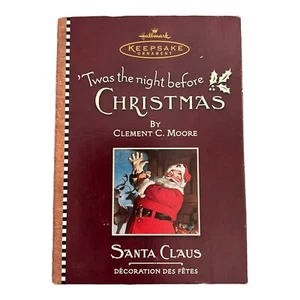Hallmark Keepsake 2001 Twas the Night Before Christmas Weihnachtsmann Ornament Box - Bild 1 von 8