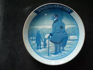 Rosenthal Weihnachtsteller 1911 - Drei Hl. Könige - H. Vogeler (int. Nr. 1911-2) - Bild 1 von 4