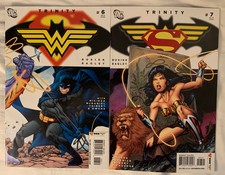 Trinity #6 & 7 DC Comics 2008 Superman, Batman and Wonder Woman