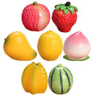  7 Pcs Künstliches Obstdekor Simulierte Obstverzierungen Kunstobst Für Basteln
