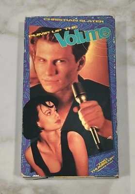 VTG Vintage 1990 Pump Up The Volume VHS Variant Cover Former Blockbuster Rental - Image 1 of 4