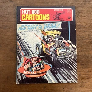 Hot Rod Cartoon Magazine #36 September 1970 Thompson Lemmons - Picture 1 of 10