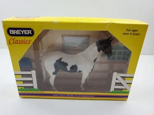 Breyer Classics Pinto Sport Horse Black No. 653 - Picture 1 of 8