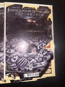 Bonita casa en el lago #1 tercera impresión Álvaro Martínez Bueno variante rasgada 2021 - Imagen 1 de 2