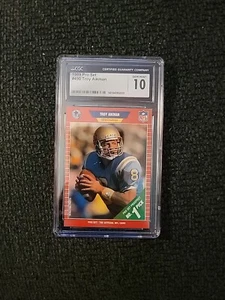 1989 Pro Set Football Troy Aikman Rookie #490 - CGC 10 - GS233 - Picture 1 of 2