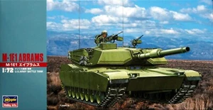 MIB Hasegawa 1/72 M1E1 ABRAMS Main Battle Tank - Picture 1 of 14