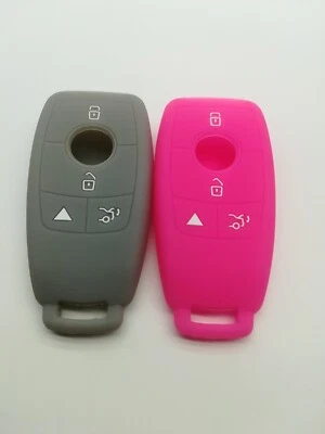 2*Cubierta de llave remota para Mercedes-Benz C63 AMG C GLA GLB GLC GLE 2016-2020 Foto 1 de 4