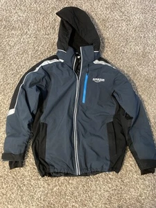 Amazon Branded Offical Staff Driver Size Medium Lined Parka Hooded Winter Coat - Picture 1 of 3
