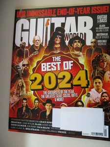 Guitar World Magazine Best Albums, Gear, Riffs, Solos of 2024 January 2025 - Picture 1 of 1