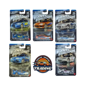 Hot Wheels Graphic Remix Fast & Furious SET DI 5 Silver Series DieCast VW Honda - Foto 1 di 11