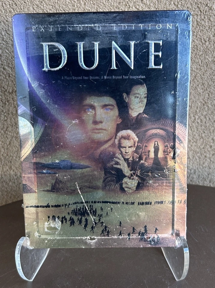DVD DUNE Extended Edition (2 versions) Steelbook (1984,2005) NEW Factory Sealed Foto 1 de 4