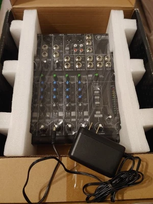 New! Mackie 802VLZ4 Mixer 8-channel Compact Analog Low-Noise w/ 3 ONYX Preamps - Image 1 of 4