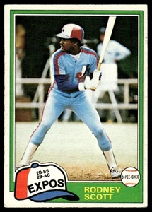 1981 O-Pee-Chee Rodney Scott Montreal Expos #227 - Picture 1 of 2