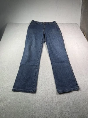Jeans Wrangler para hombre Vtg 32x34 Azul Corte de vaquero de ajuste relajado 5 bolsillos Lavado de mezclilla Foto 1 de 4
