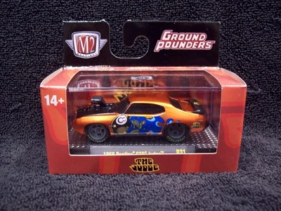 Pontiac GTO Judge 1969 edición limitada fundido a presión M2 Machines Ground Pounders Foto 1 de 2