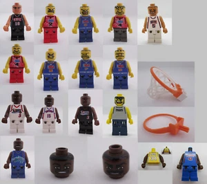LEGO® NBA Basketball Streetball Player Figuren Figures Ersatzteile - wählen: - Bild 1 von 29