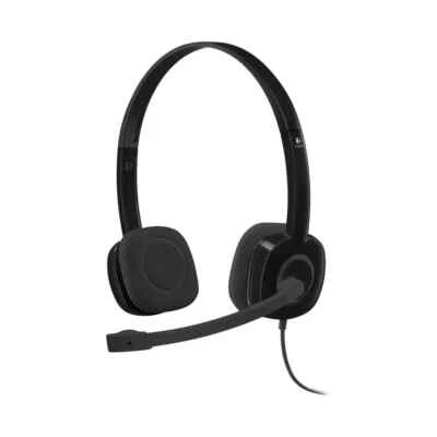 Logitech H151 Stereo Headset 981-000589 - Image 1 of 2