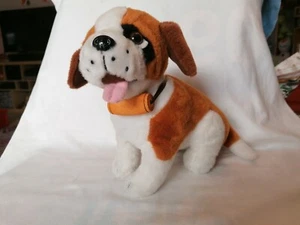 Plüschhund Baby BERNHARDINER ca.21cm/24cm  Kuscheltier Stofftier mit Knopfaugen  - Bild 1 von 11