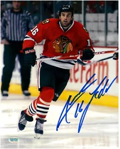 Andrew Ladd Chicago Blackhawks Autographed 8 x 10 Hockey Photo - Picture 1 of 1