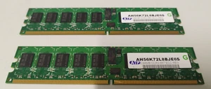 4GB RAM DDR2 (2x2GB) DDR2 667Mhz ECC REG - Foto 1 di 1