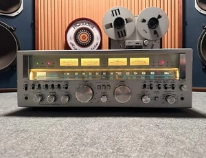 VERY GOOD SANSUI G-9000 RECEIVER – 1-YEAR WRT – POWERFUL VINTAGE MONSTER AMP - Picture 1 of 8