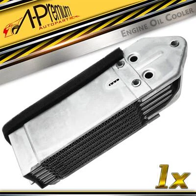 Engine Oil Cooler for VW Beetle 1971-1979 Super Beetle Karmann Ghia 1.6L 5-Rows - Image 1 of 4
