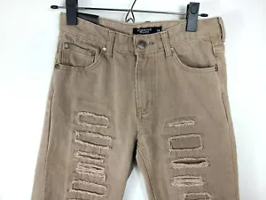 Diamond Stash ~ Boys Size 14 ~ Distressed Tan Pants / Jeans - Picture 1 of 10