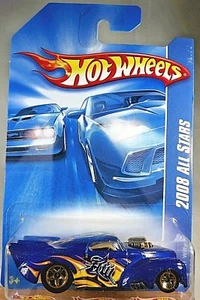 2008 Hot Wheels #61 All Stars '41 WILLYS Blue Variation w/Gold 5 Spoke Wheels - Picture 1 of 5
