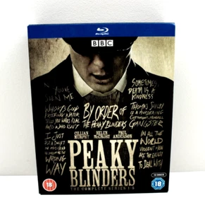 Peaky Blinders The Complete Series 1-5 Box Set Blu Ray Region All - Free Postage - Picture 1 of 12