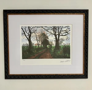 Framed David Hockney "Late Spring Tunnel" Limited Edition O/S Lithograph - Picture 1 of 10