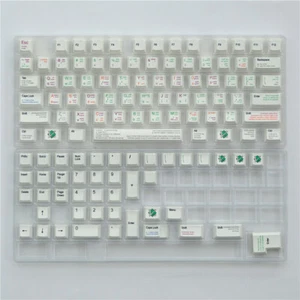 Linux VIM Cherry Height Keycap PBT 118 Keycaps In Box New for Cherry MX Keyboard - Picture 1 of 9