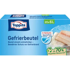 Toppits Gefrier-Beutel 6l NP - Bild 1 von 1