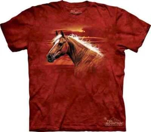 Camiseta The Mountain Radiant Dream Manga Corta Caballo Palomino NUEVA (M - 3X) - Imagen 1 de 3