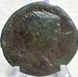 Roman Coin 98-117AD Emperor Trajan Large Ancient As Dupondius Genuine Authentic - Picture 1 of 11