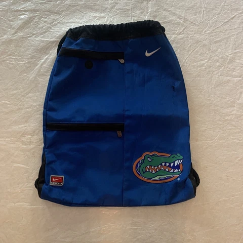 University of Florida Gators UF Team Nike Drawstring Backpack Back Sack Pics Cover