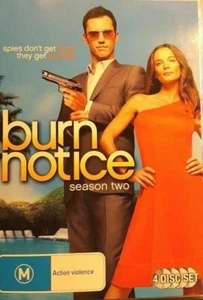 BURN NOTICE SEASON TWO 4 DVD SET JEFFERY DONOVAN REGION 4 VERY GOOD - Picture 1 of 1