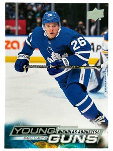 2022-23 Upper Deck - Young Guns ! Nicholas Abruzzese RC