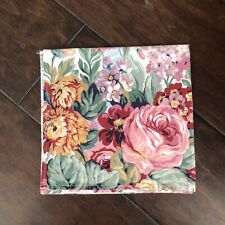 Vintage RALPH LAUREN Allison Floral Cotton Napkins 17 X 16 1/2” Only One