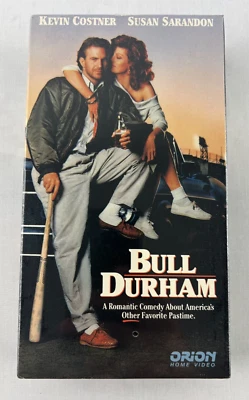 Bull Durham VHS Video Sealed with Watermark 1988 Kevin Costner, Susan Sarandon Foto 1 de 4