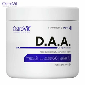 OstroVit Pure D.A.A 200g - 66 SERVINGS - D-Aspartic Acid - Testosterone Booster - Picture 1 of 2