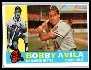 1960 Topps  #90 Bobby Avila   Poor   Baseball Card