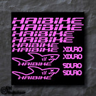 Haibike Sticker Pink / Rosa | Aufklebersatz Set Fahrrad eBike BMX MTB Rahmen