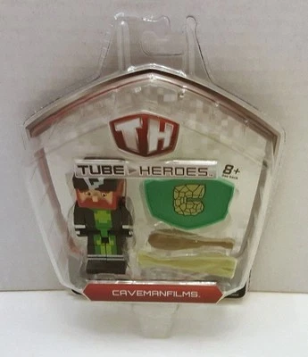 Figura de acción Tube Heroes 2,75 pulgadas con accesorios CavemanFilms NUEVA idea de regalo Foto 1 de 3