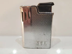 WORKING COLIBRI ELECTROFLAME SILVER TONE METAL LIGHTER rare 1663.36 - Picture 1 of 6
