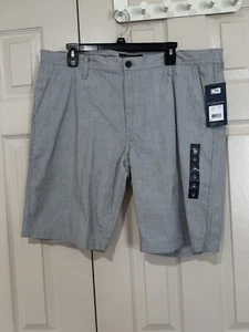 US Polo Assn Herren grau/weiß gestreifte Hartford Shorts Größe 38-neu mit Etikett $ 56,00 - Bild 1 von 10
