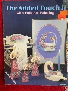 The Added Touch Volume 2 w Folk Art Painting Booklet by Judy Mitchell 16 Pattern - Picture 1 of 5
